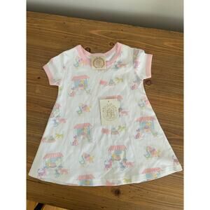The Beaufort Bonnet Company Icing on the‎ Cake Short Sleeve Polly Play Dress NWT